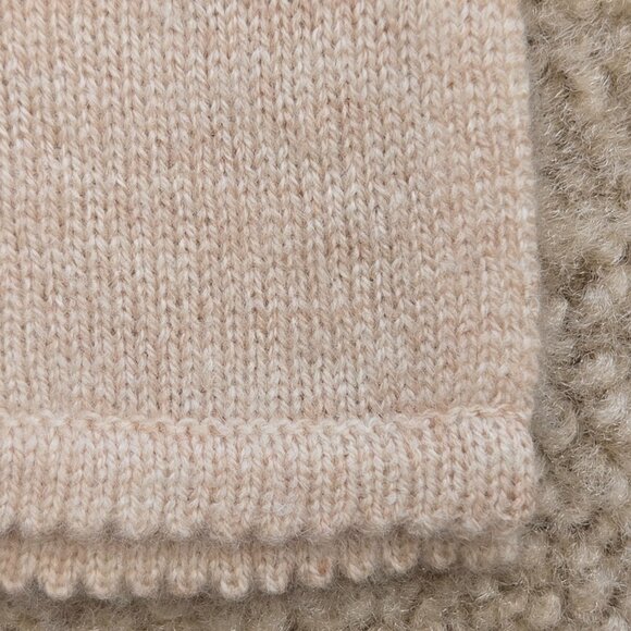 100% Cashmere Embroidered Heart Scarf Aviva Stanoff - Picture 5 of 9